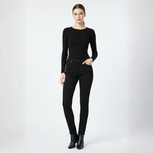 Rag & Bone Equestrian Black Skinny Cut 11952 Jeans Size 32